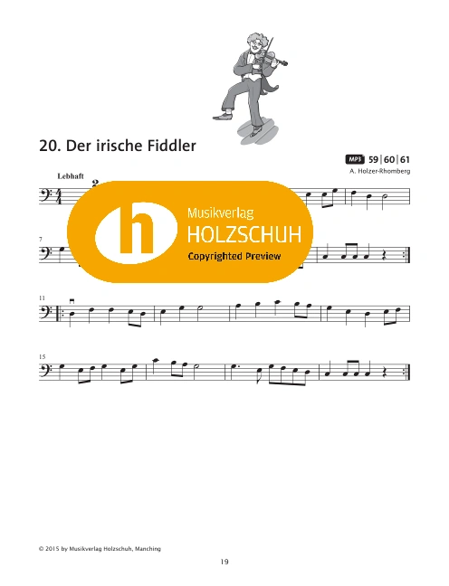 Der irische Fiddler